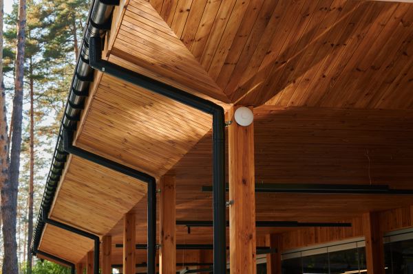 Porch Gutter Installation in Longview