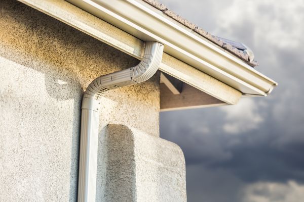 Aluminum Downspout Replacement in Longview