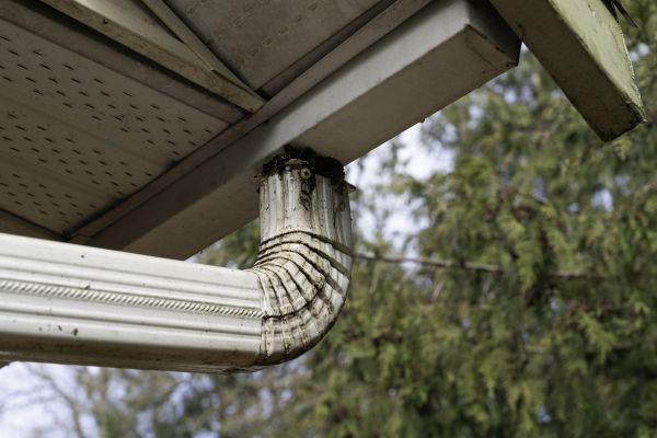 Roof Drain Replacement in Longview