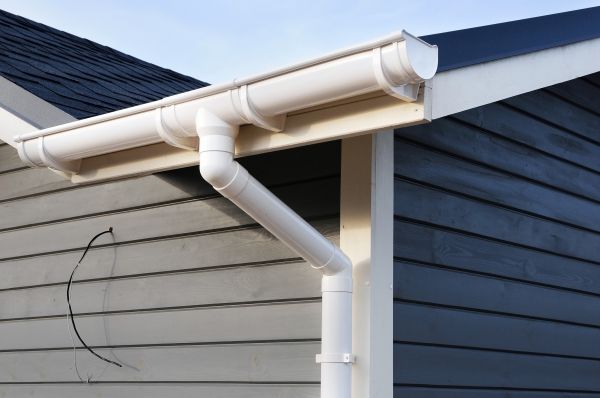 PVC Rain Gutter Installation in Longview