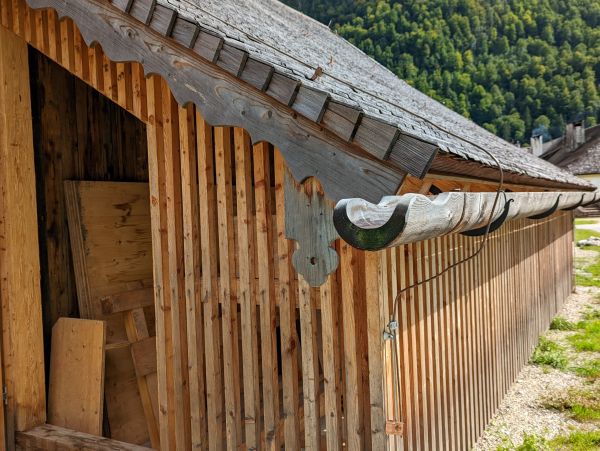 Wood Gutter Installation in Longview