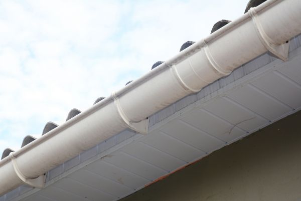 Plastic Gutter Installation in Longview