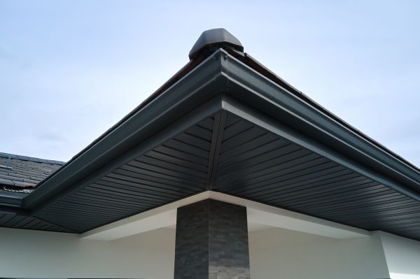 Steel Rain Gutter Installation in Longview