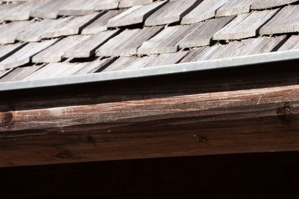 Wood Rain Gutter Installation in Longview